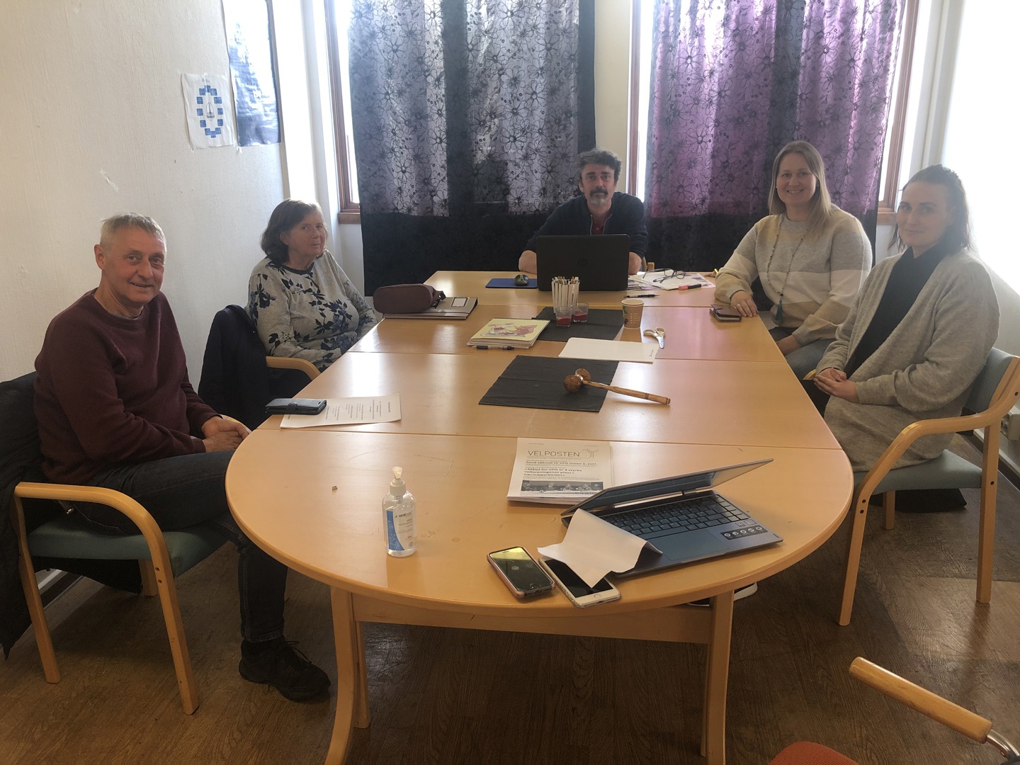 Konstituering av nytt styre